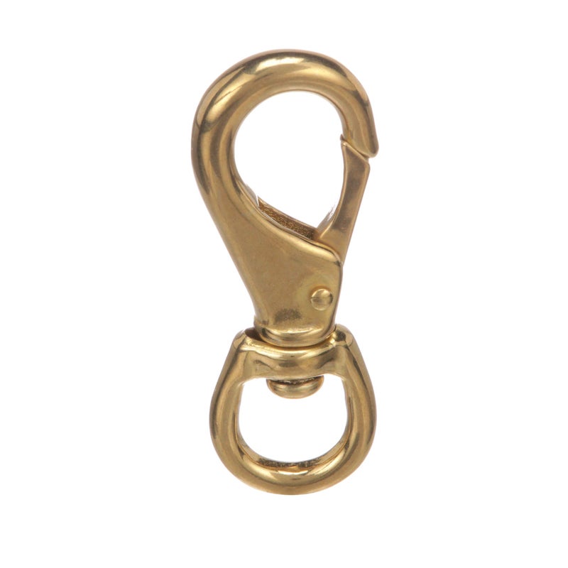 Seachoice Swivel Eye Snap, Cast Brass, Size #3, 4-1/2 In. Long, 3/4 In. ID Eye - Image 5